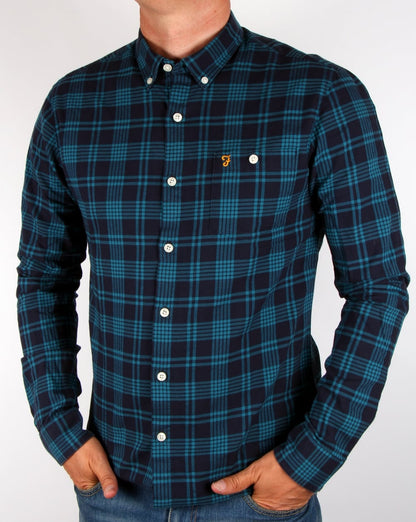 Farah Lanark Karohemd, Marineblau