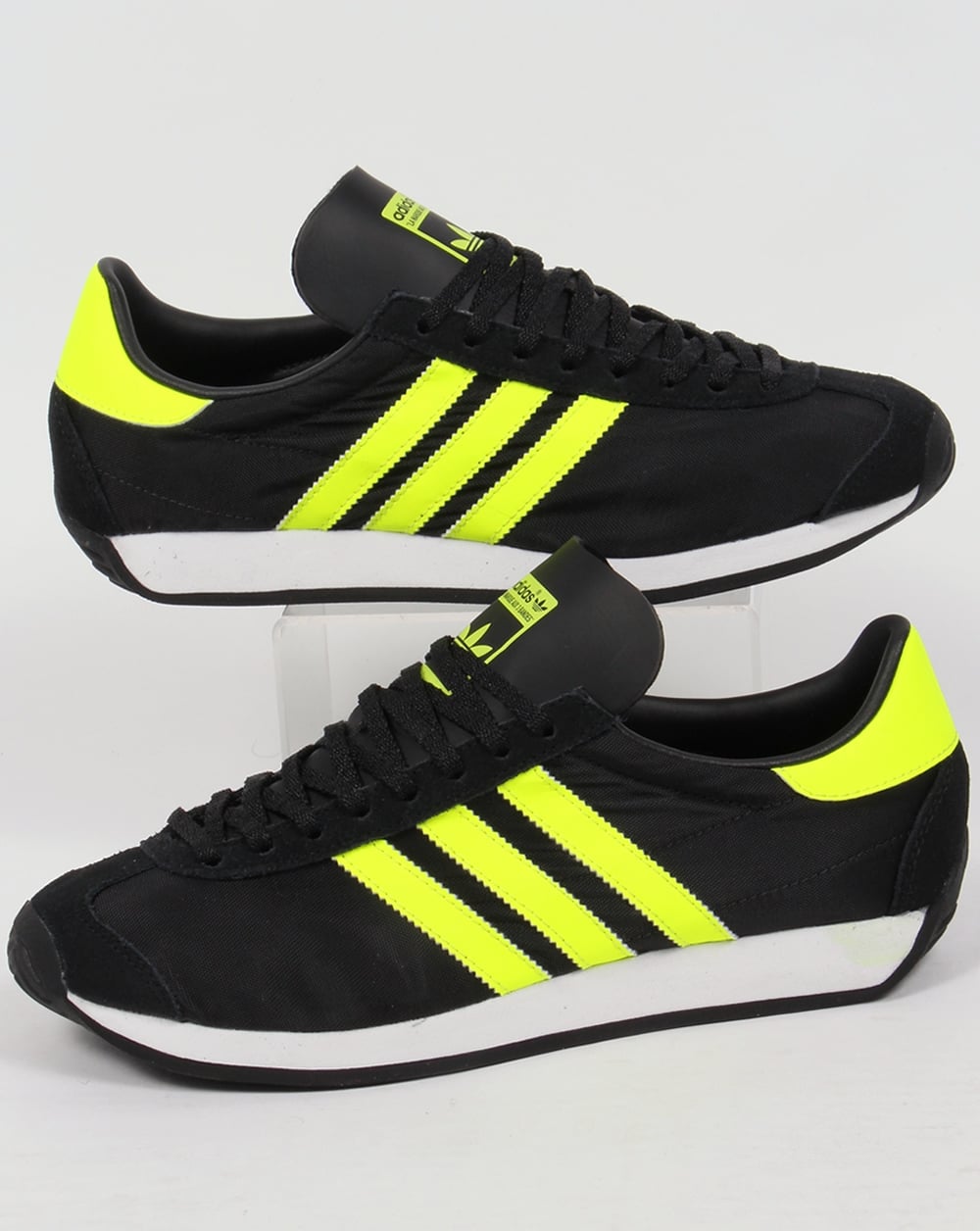 Adidas Country OG Sneaker Schwarz/Solargelb