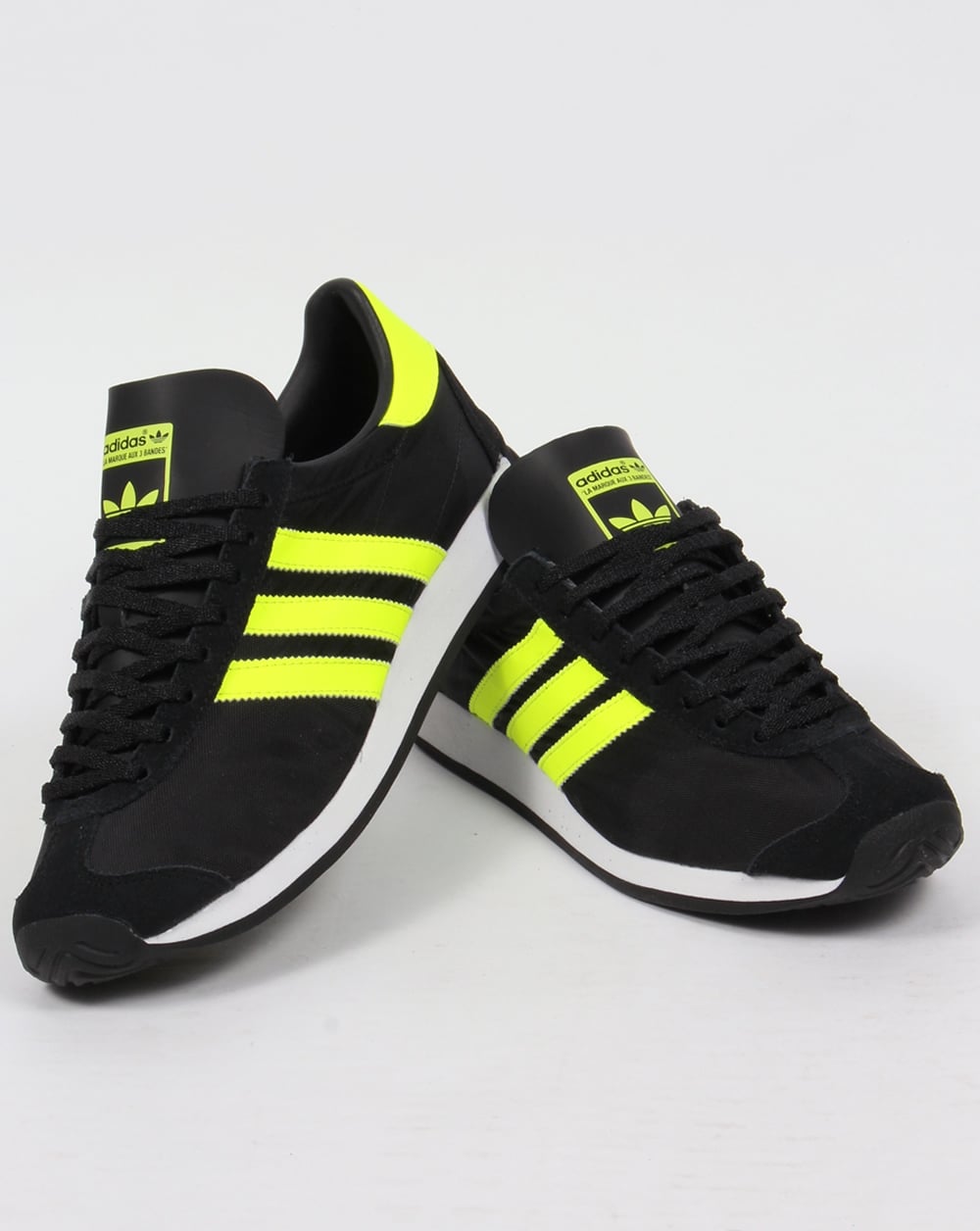 Adidas Country OG Sneaker Schwarz/Solargelb
