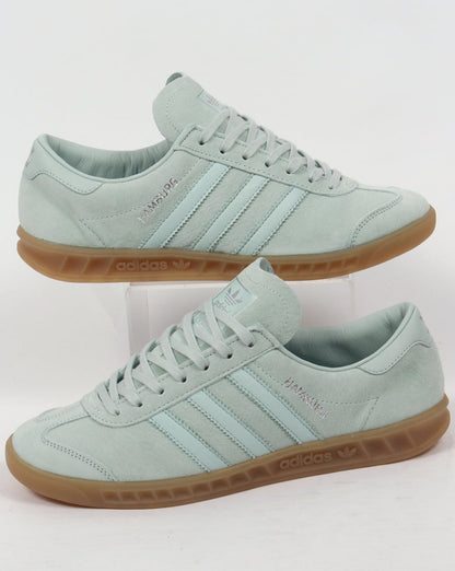 Adidas Hamburg Sneakers Grün Kreide
