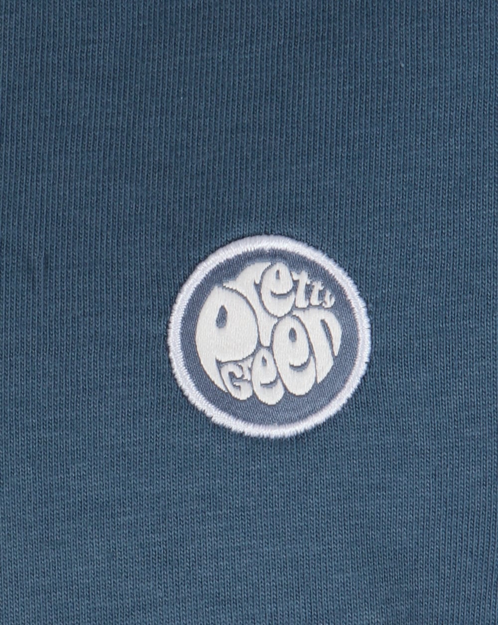 Pretty Green – T-Shirt mit Rundhalsausschnitt, Blaugrün