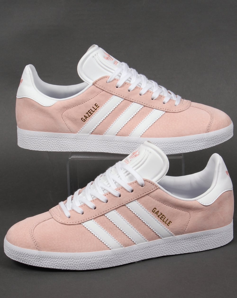 Adidas Gazelle Sneakers Hellrosa/Weiß