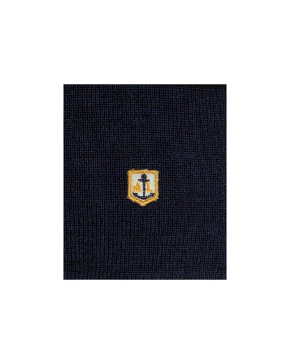 Armor-lux Marin Heritage Rundhalspullover Marineblau/Schwarz