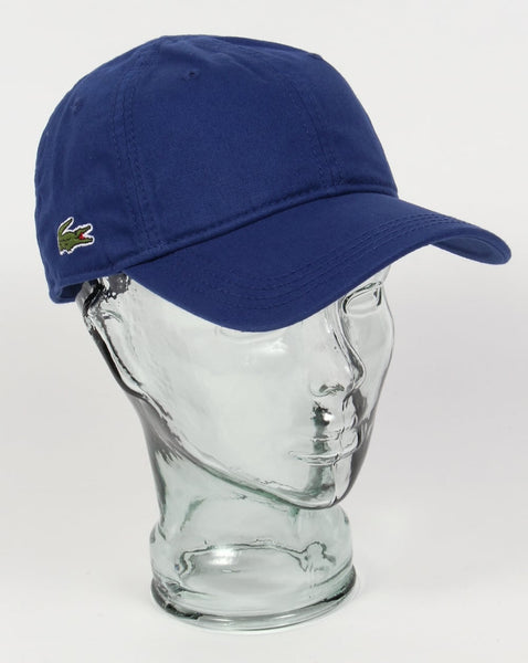 Lacoste Gabardine Baseball Cap Royal Blue