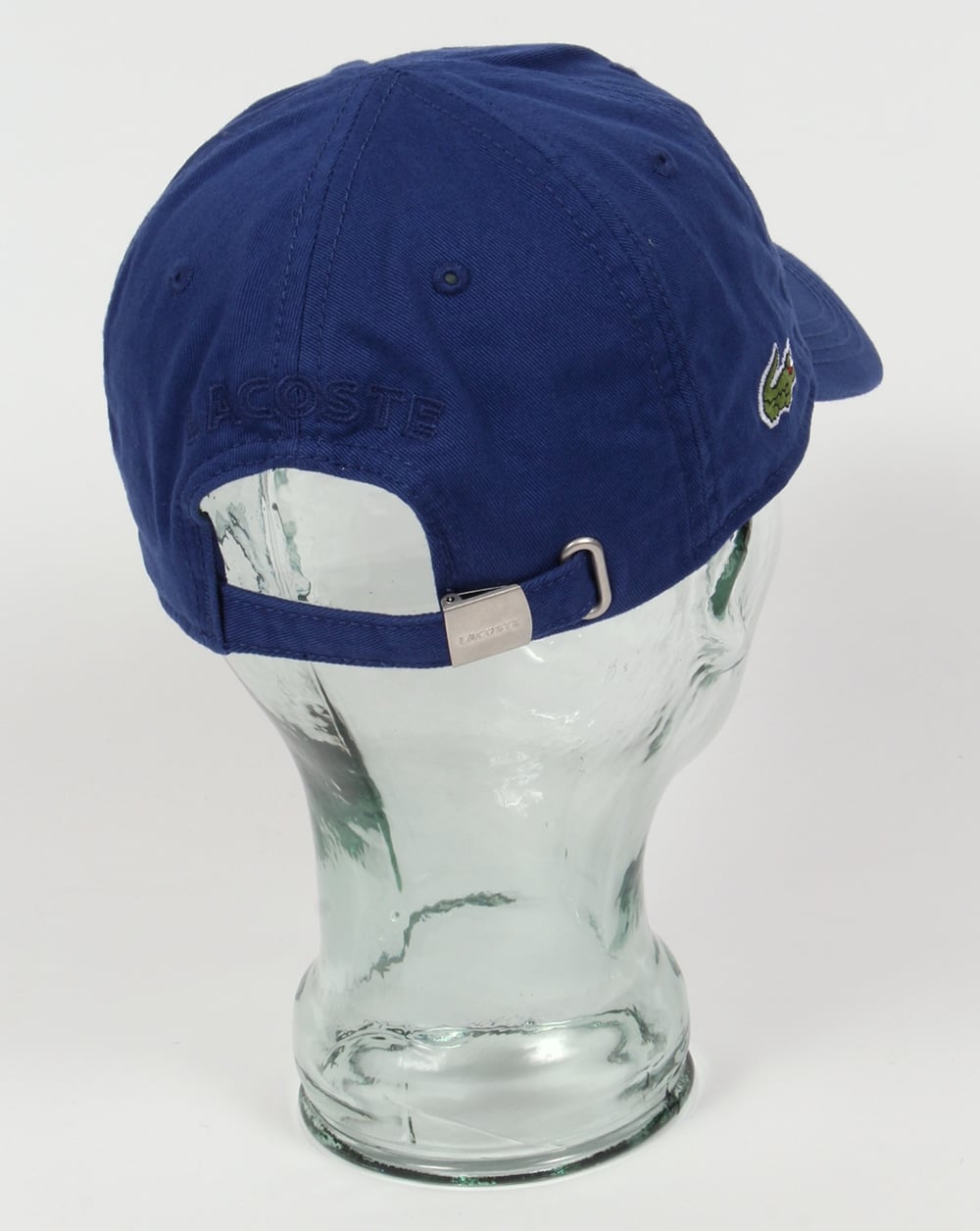 Lacoste Gabardine Baseballkappe Königsblau