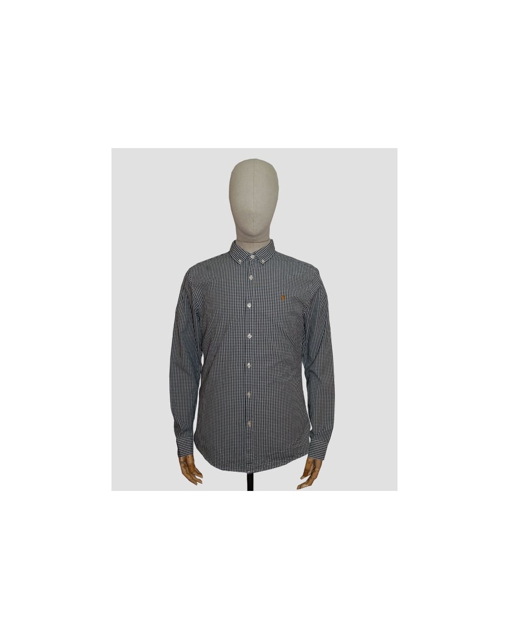 Farah Argyle Hemd Marineblau