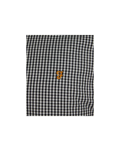 Farah Argyle Hemd Marineblau