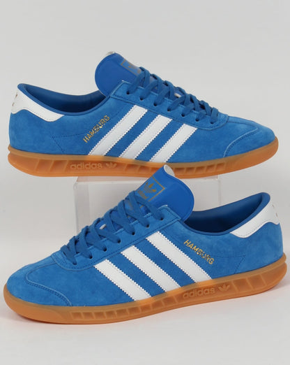 Adidas Hamburg Sneakers Bluebird Blau/Weiß