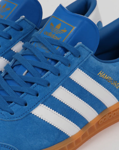 Adidas Hamburg Sneakers Bluebird Blau/Weiß