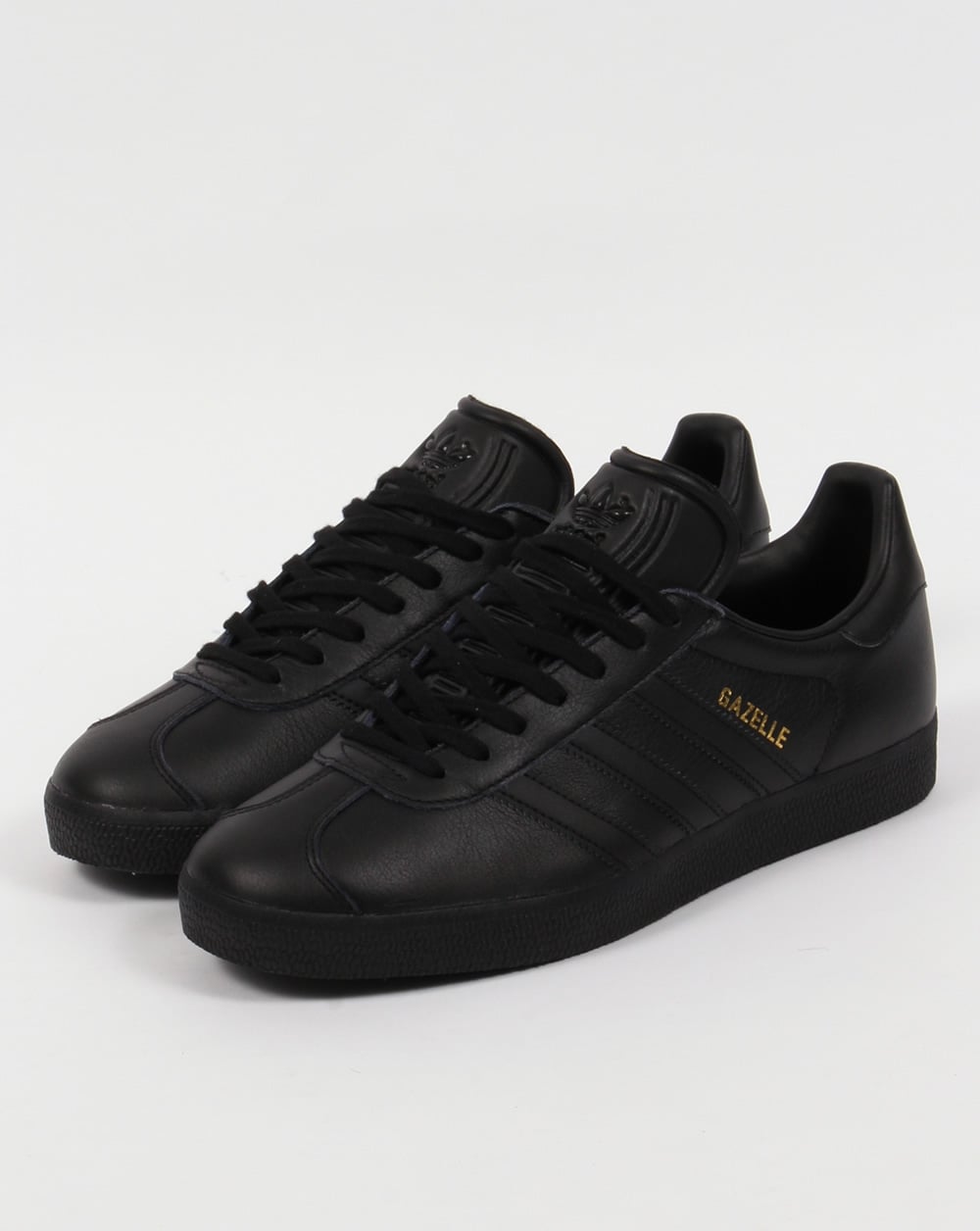 Adidas Gazelle Leder-Sneakers Triple Black