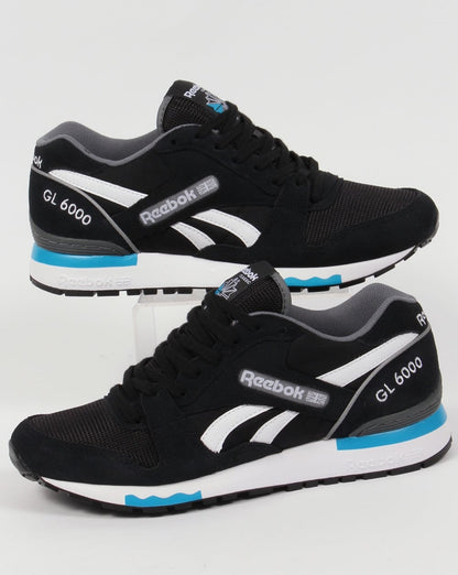 Reebok GL 6000 PP Turnschuhe Schwarz/Legierung/Blau