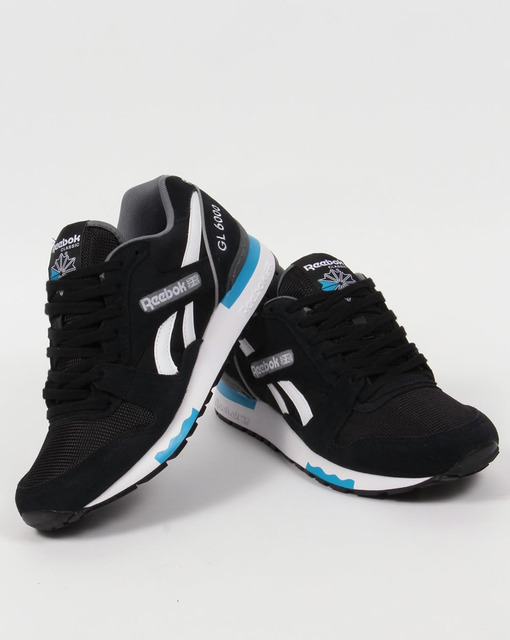 Reebok GL 6000 PP Turnschuhe Schwarz/Legierung/Blau