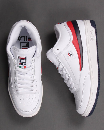 Fila Heritage T-1 Mid Sneakers Weiß/Marineblau/Rot