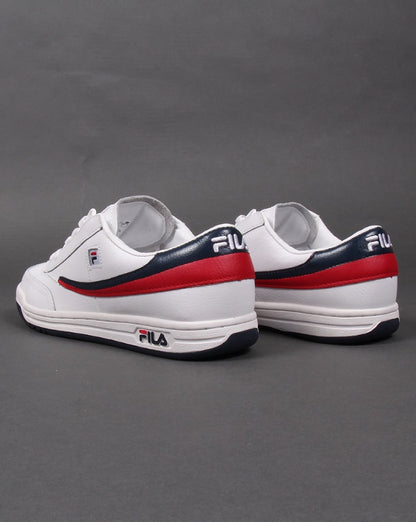 Fila Heritage Original Tennisschuhe Weiß/Marineblau/Rot