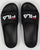 Fila Heritage Drifter Pool Sliders Black