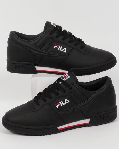 Fila Vintage Original Fitness-Sneaker Schwarz/Weiß/Rot