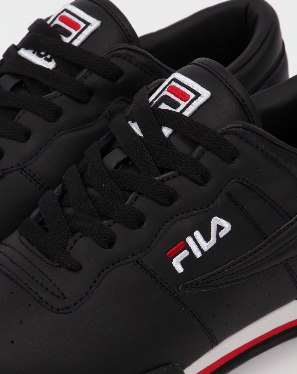 Fila Vintage Original Fitness-Sneaker Schwarz/Weiß/Rot
