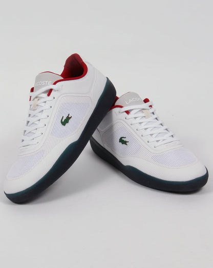 Lacoste Tramline Oly Sneakers Weiß/Marineblau