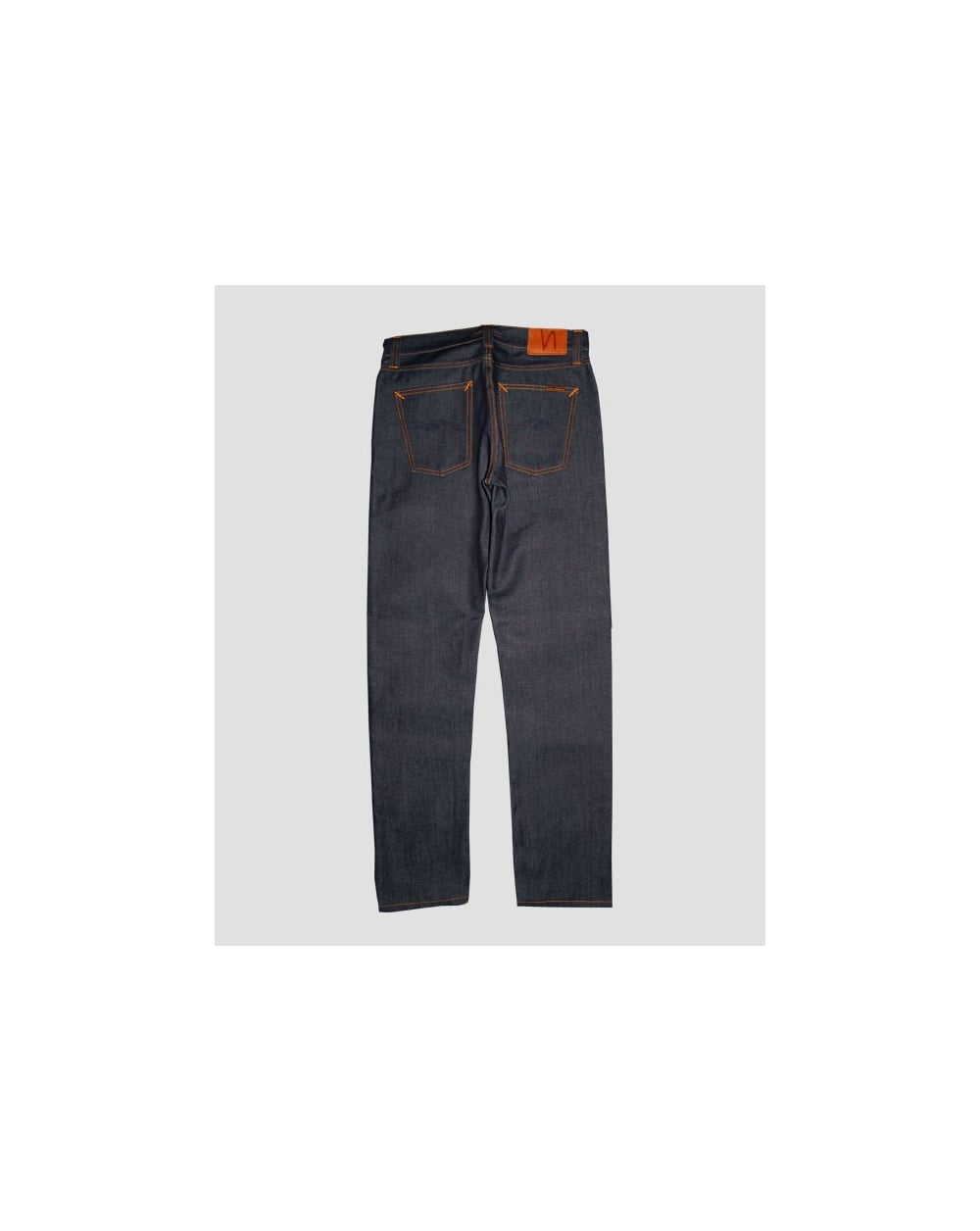 Nudie Jeans – Steady Eddie – Bio-Trockenblau in Ton