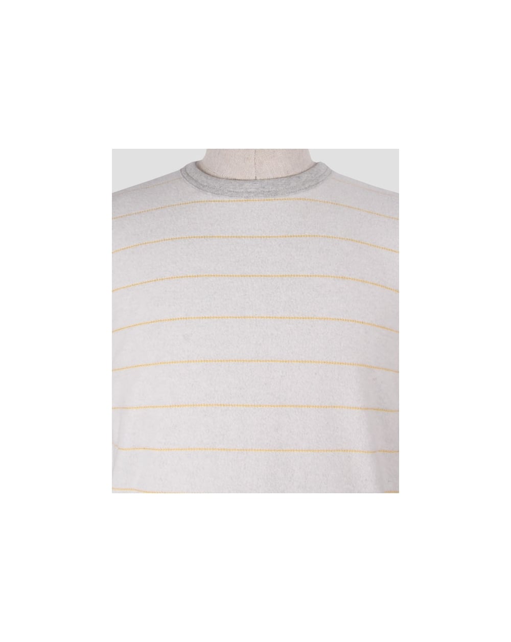 Ymc Wende-Sweatshirt mit Kettenstich, Grau