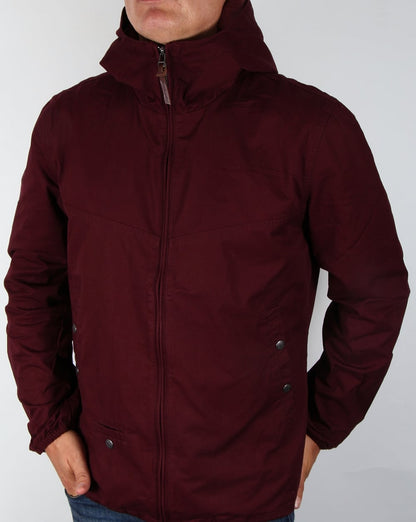 Pretty Green Sevenoaks Jacke Burgunderrot
