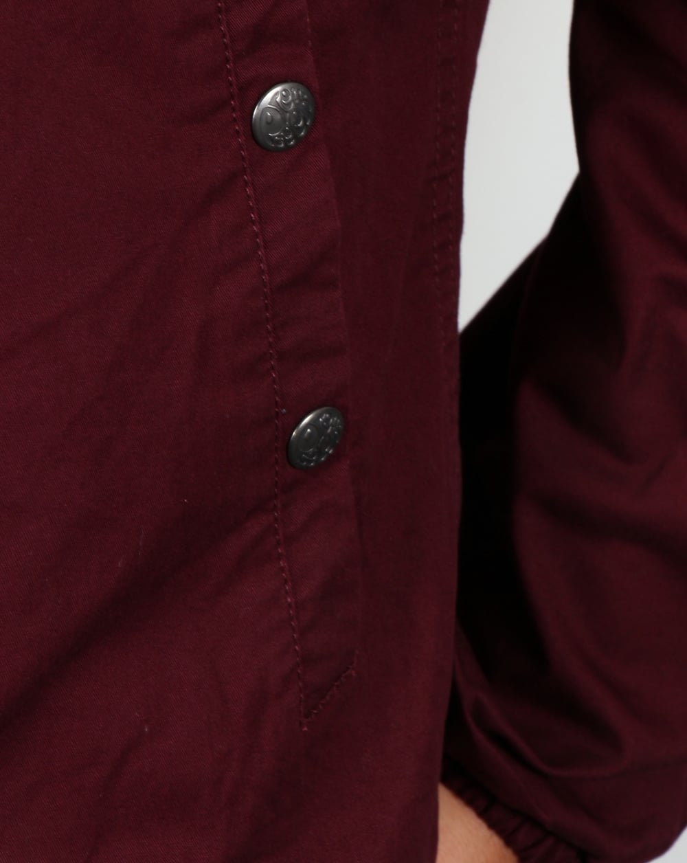 Pretty Green Sevenoaks Jacke Burgunderrot