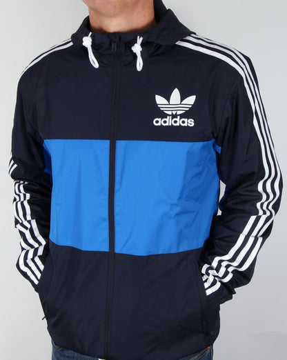 Adidas Originals California Windbreaker Marineblau/Blau