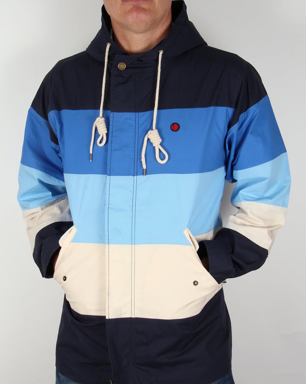 80er Casuals Nice MK II Yachting Jacke Blau