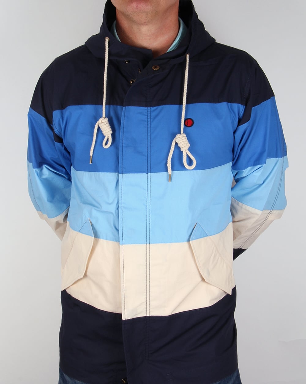 80er Casuals Nice MK II Yachting Jacke Blau