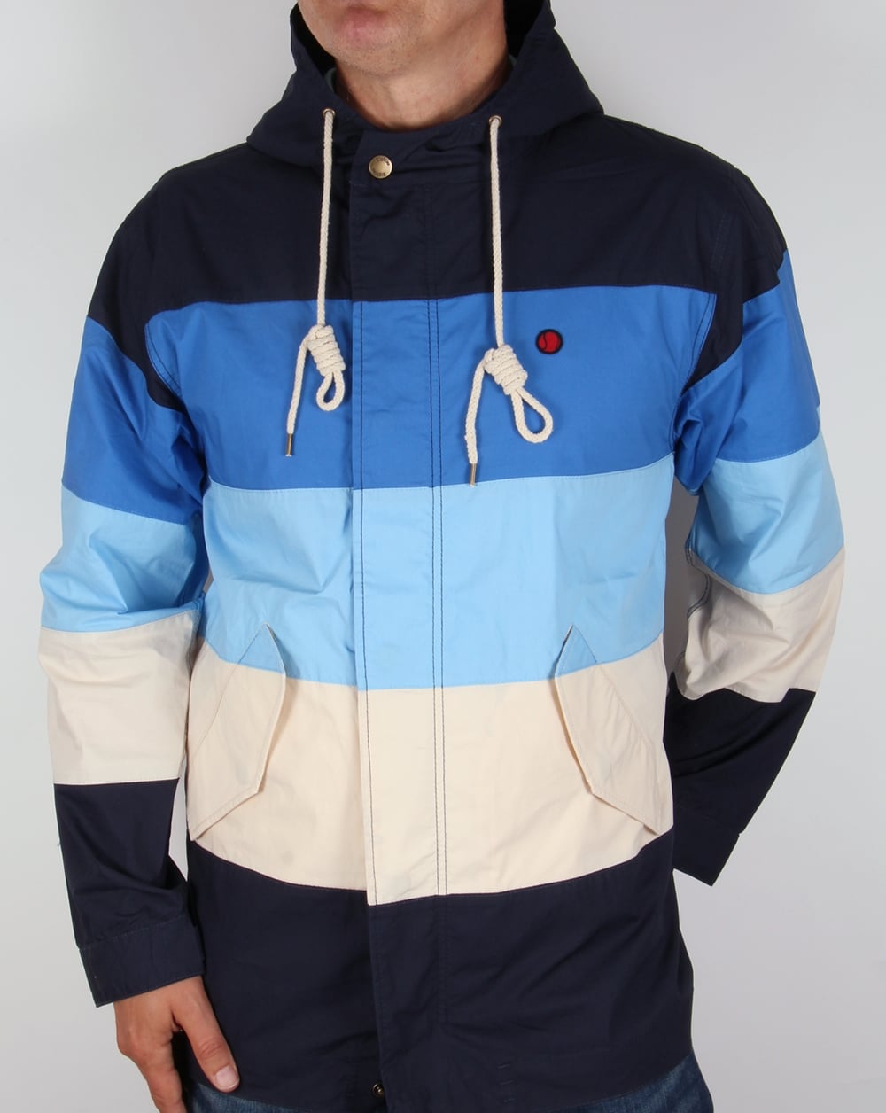 80er Casuals Nice MK II Yachting Jacke Blau