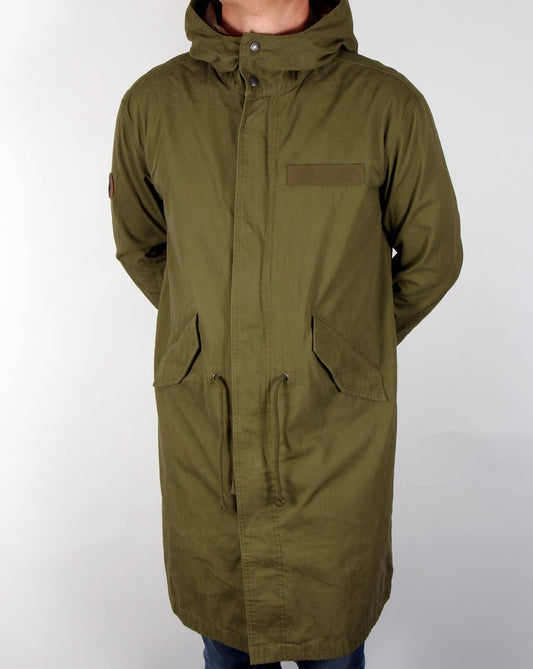 Pretty Green Pretty Green – Winchester Parka – Khaki