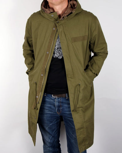Pretty Green – Winchester Parka – Khaki