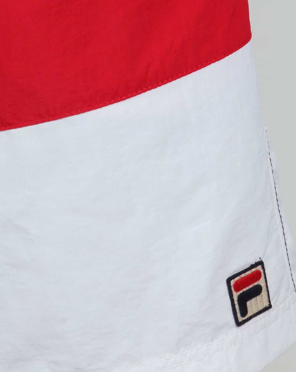 Fila Vintage Beam Strandshorts Rot/Weiß/Marineblau