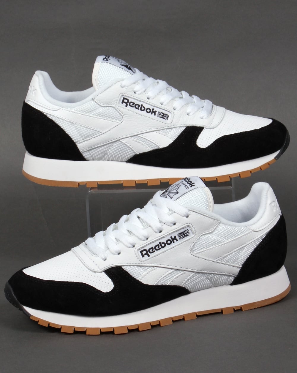 Reebok Classic Leather Perfect Split Sneaker Weiß/Schwarz
