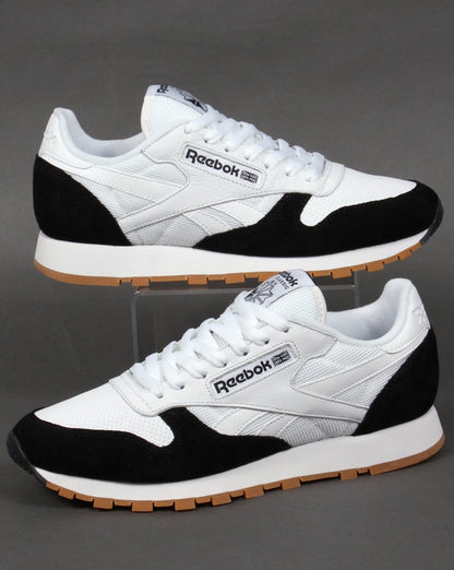 Reebok Classic Leather Perfect Split Sneaker Weiß/Schwarz