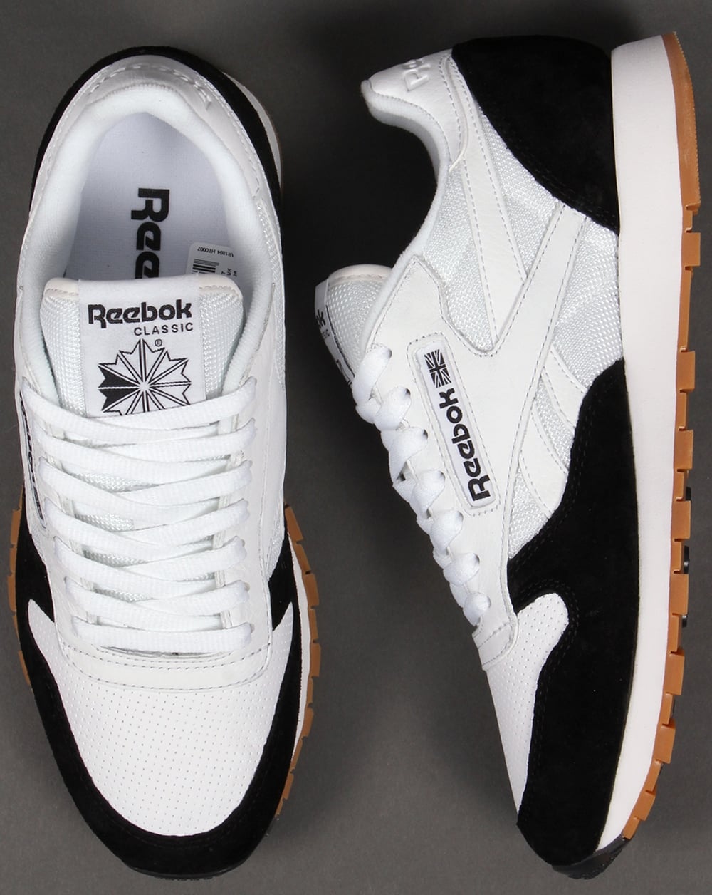 Reebok Classic Leather Perfect Split Sneaker Weiß/Schwarz