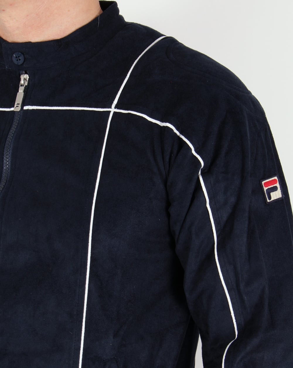 Fila Vintage Terrinda Mk3 Trainingsjacke, Marineblau