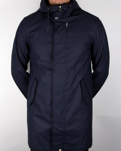 Pretty Green Tremain Parka Marineblau