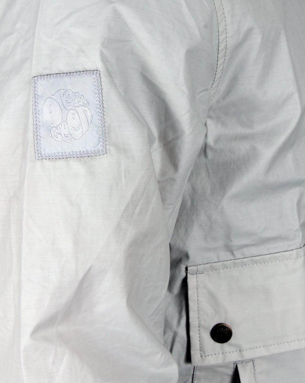 Pretty Green Wren Jacket Light Grey