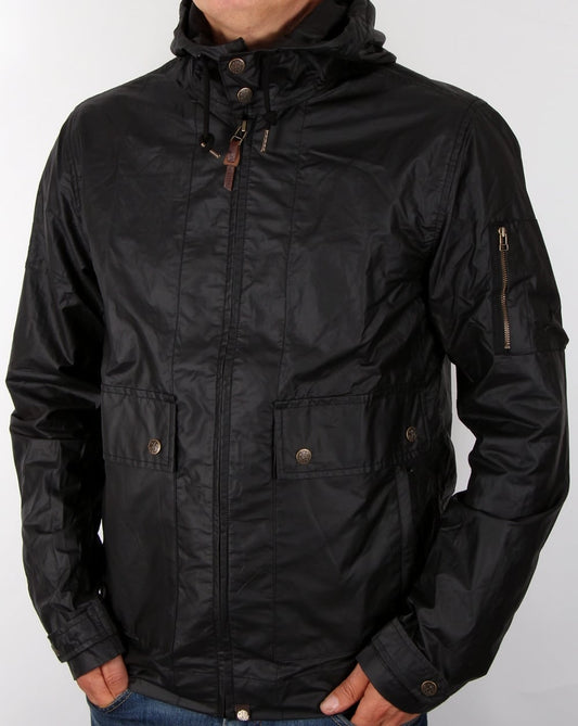 Pretty Green Pretty Green Wren Jacke Schwarz