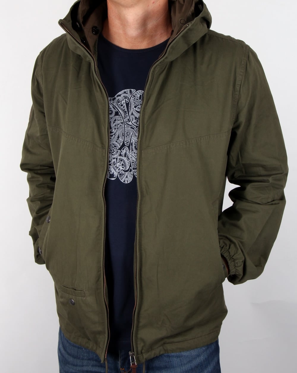 Pretty Green Sevenoaks Jacke Khaki