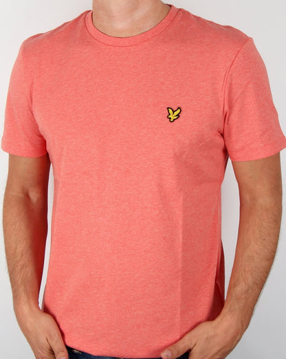 Lyle And Scott – T-Shirt in Terrakotta-Melange