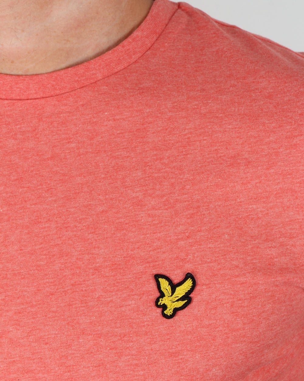 Lyle And Scott – T-Shirt in Terrakotta-Melange