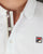 Fila Vintage Padola Long Sleeve Polo Shirt White