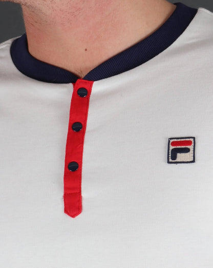 Fila Vintage Bertolucci Opa-T-Shirt Gardenia