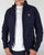 Fila Vintage Funnel Sweat Track top Navy