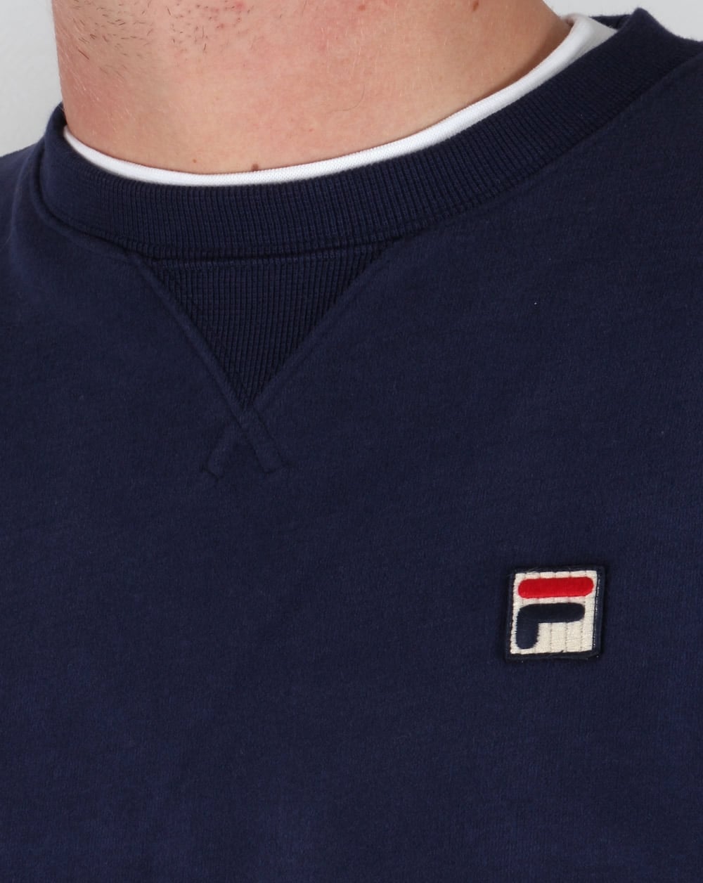Fila Vintage Premium-Sweatshirt in Marineblau