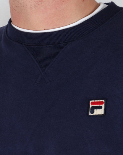 Fila Vintage Premium-Sweatshirt in Marineblau