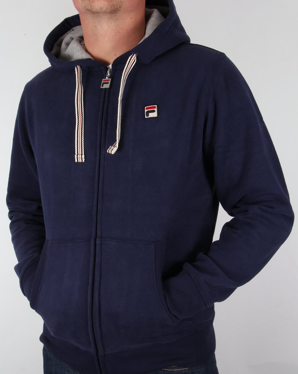 Fila Vintage Hoodie Marineblau