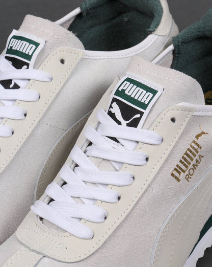 Puma Roma OG Leder-Sneaker Weiß/Grün
